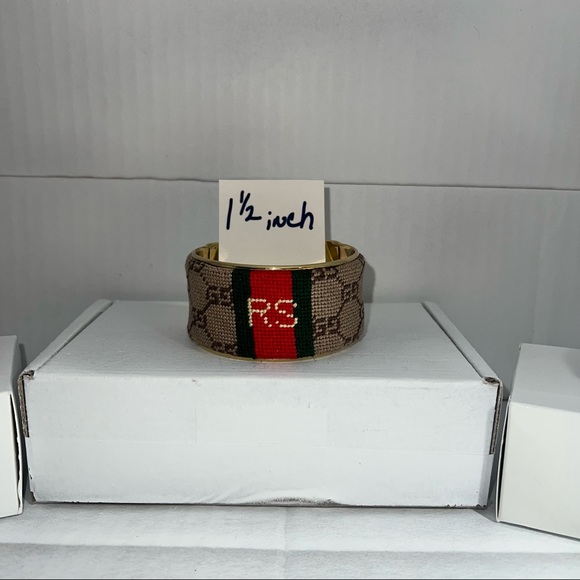 Handmade Needlepoint Bracelets - Picture 4 of 6